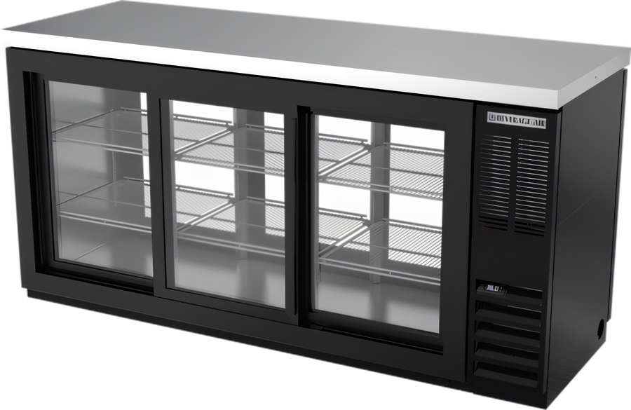 Product image #1 for Beverage Air BB72HC-1-GS-F-PT-B-27 Back Bar Coolers