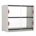 Thumbnail image #1 for Metro2Go 2-Shelf Grab & Go Countertop Hot Station with Sliding Polycarbonate Doors