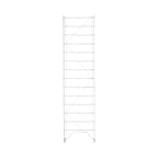 Thumbnail image #1 for Metro Erecta 1872C Stationary Cantilever Shelving Upright, 18"W x 73-1/2"H, Chrome, 5" Shelf-Groove Increments