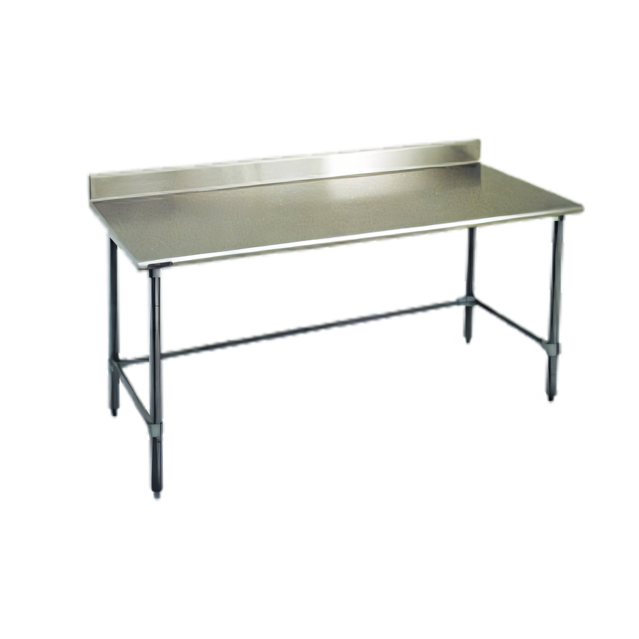 Product image #1 for Eagle Deluxe Series 96 Inch x 36 Inch Stainless Steel Work Table with 4-1/2 Inch Backsplash