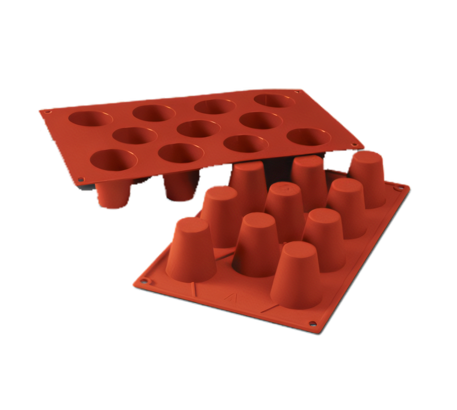 Product image #1 for Silikomart 11-Cavity Medium-Cylinder Silicone Mold