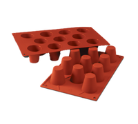Silikomart 11-Cavity Medium-Cylinder Silicone Mold