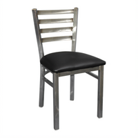 Klinger's Trading 760-BLACK Stackable Chairs