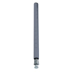 Thumbnail image #1 for Quantum P14GY Stationary Wire Shelving Post with Leveling Legs, 14"H, Gray Epoxy Coated