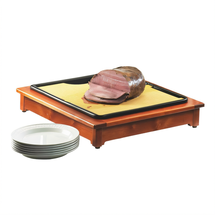 Product image #1 for Cal-Mil Cut-Mate Westport Countertop Unheated Carving Station with Heat Lamp Bracket, 22 x 18 x 4 Inches