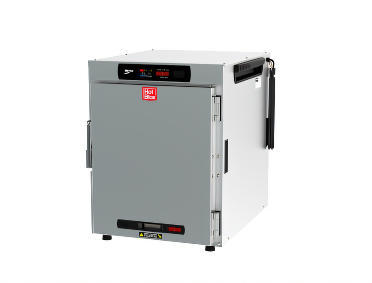 Product image #1 for Metro HotBlox™ Wide 8-Pan Pass-Thru Insulated Holding Cabinet with Digital Touchscreen Controls, Solid Front Door & Clear Rear Door