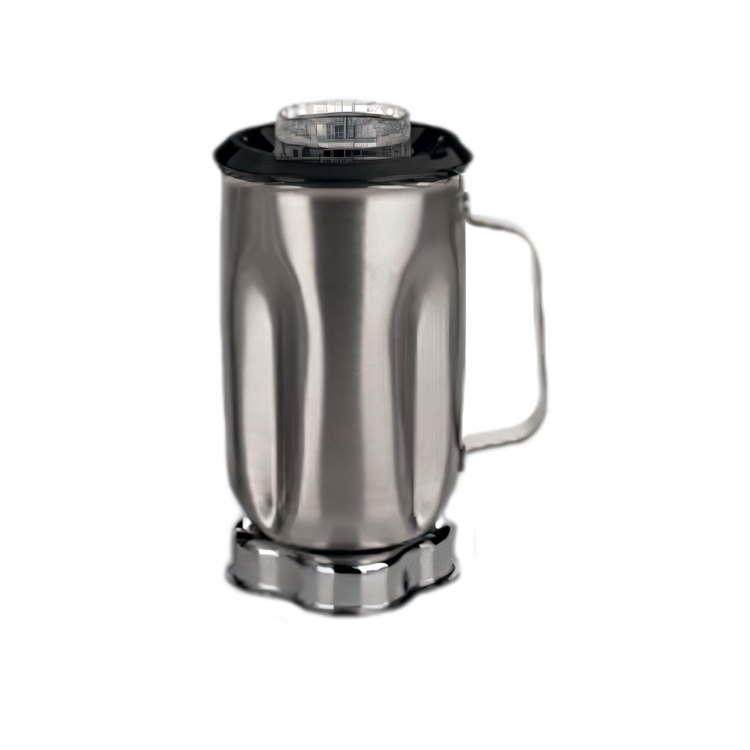 Product image #1 for Waring Stainless Steel 32 oz Blender Container with Lid and Blade Assembly