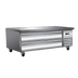 Thumbnail image #1 for Serv-Ware 62-Inch 2-Drawer Refrigerated Chef Base, Stainless Steel, 115V