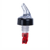 Thumbnail image #1 for Winco 1 oz Plastic Measuring Liquor Pourer with Black Collar and Clear Spout