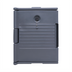 Thumbnail image #1 for CAC China Gray Insulated Full-Size 1-Compartment Food Pan Carrier