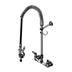 Thumbnail image #1 for T&S Brass EasyInstall 8-Inch Wall-Mount Pre-Rinse Filler Unit with 44-Inch Stainless Steel Hose, Vacuum Breaker, and 2.2 GPM Spray Valve