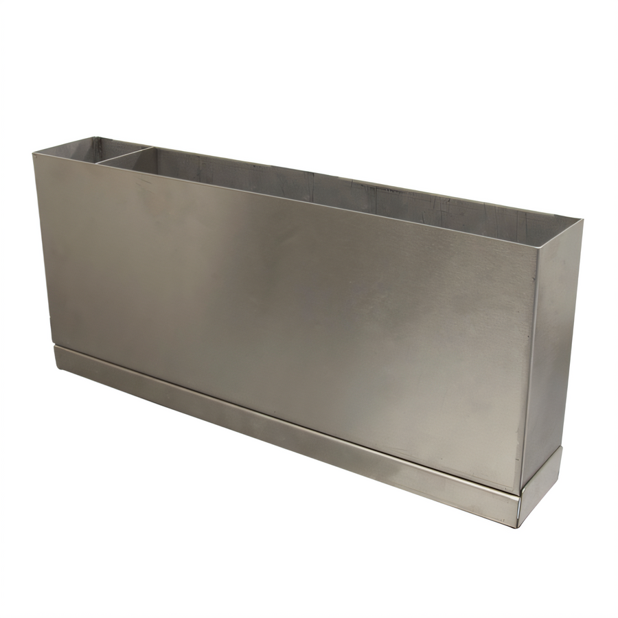 Product image #1 for BK Resources GrillCook Pro 18-Inch Universal Grill Tool Box / Accessory Holder, Stainless Steel