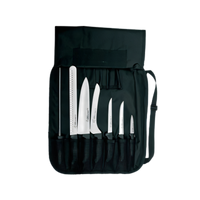 Dexter Russell SofGrip 7-Piece Professional Cutlery Set with Soft Case and Diamond Steel