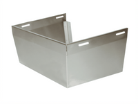 Advance Tabco Stainless Steel Sink Skirt for 17-1/4-Inch Wide Hand Sink with Deck-Mounted Faucet