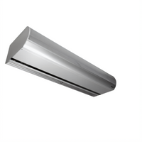 Berner Architectural Icon 10 72-Inch Dual-Motor Electric Heated Air Curtain