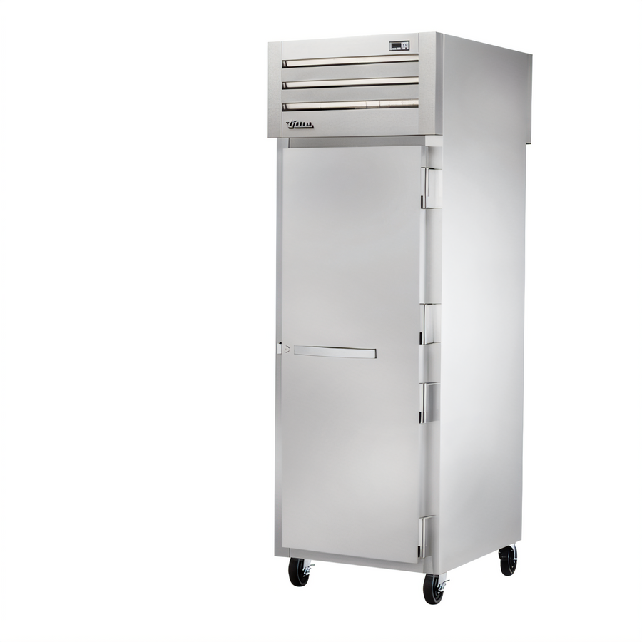Product image #1 for True SPEC SERIES Stainless Steel Pass-Thru One-Section Solid Front/Solid Rear Swing Door Freezer