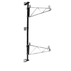 Thumbnail image #1 for Metro Super Erecta SW25C 3-Tier Chrome-Plated Post-Type Wall-Mount End Unit for 14-Inch-Deep Shelves