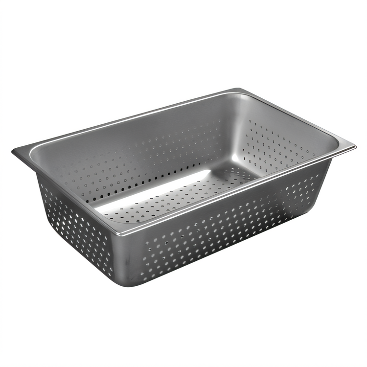 Product image #1 for Carlisle DuraPan Full-Size Perforated Steam Table Pan, 6-Inch Deep, 22 qt., 24 Gauge Stainless Steel