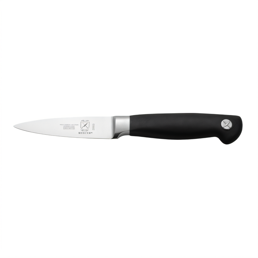 Product image #1 for Mercer Culinary Genesis 3-1/2-Inch Precision-Forged Paring Knife with Black Santoprene Handle