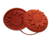 Thumbnail image #1 for Silikomart Uniflex Silicone Sunflower Pastry & Baking Mold, 10-1/4 Inch Diameter x 2-3/4 Inch High