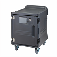 Cambro Pro Cart Ultra Security Package Low-Profile Electric Cold Food Pan Carrier