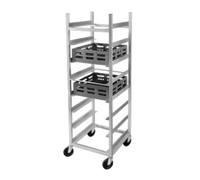 Channel Manufacturing Aluminum Glass Rack Dolly for 20 x 20 Racks, 8-Slot