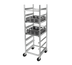 Thumbnail image #1 for Channel Manufacturing Aluminum Glass Rack Dolly for 20 x 20 Racks, 8-Slot