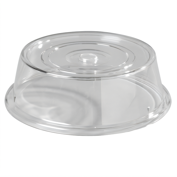 Product image #1 for Carlisle Round Clear Polycarbonate Plate Cover for 10-1/2" to 10-5/8" Plates