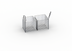 Thumbnail image #1 for RATIONAL Deep-Frying Portion Basket Kit, 2 x 1/6 GN Baskets with Handles for 2-XS and 2-S