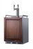 Thumbnail image #1 for Summit Commercial 24-Inch Panel-Ready Dual Tap Beer Kegerator, Stainless Steel