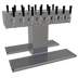 Thumbnail image #1 for Glastender DT-16-SSR Double-Sided Countertop Draft Dispensing Tower, 16 Faucets, Glycol-Cooled