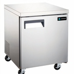Thumbnail image #1 for Hurakan by Equip.me 27-Inch Undercounter Freezer, 1 Solid Door, 6.3 Cu. Ft., Stainless Steel