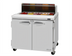 Thumbnail image #1 for Turbo Air PRO Series 36-1/4-Inch 2-Section Sandwich/Salad Prep Table with 10-Pan Top Opening and Rear-Mount Self-Contained Compressor