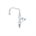 Thumbnail image #2 for T&S Brass Deck-Mount Single-Temperature Stainless Steel Faucet with 6-Inch Swing Nozzle