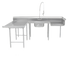 Thumbnail image #1 for Advance Tabco Left-Hand U-Shaped Soiled Dish Table with Pre-Rinse Sink and Landing