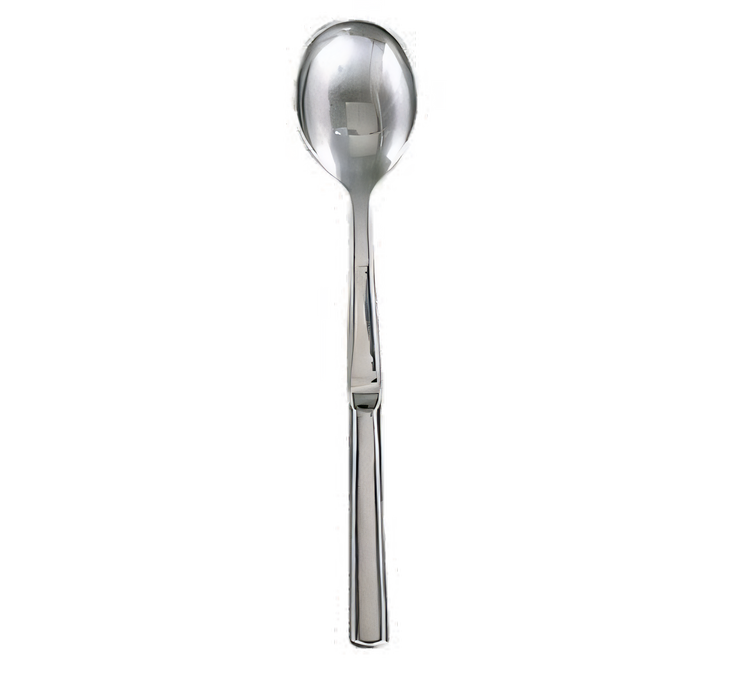 Product image #1 for Royal Windsor 11-5/8 Inch Solid Serving Spoon, Stainless Steel, Mirror Finish