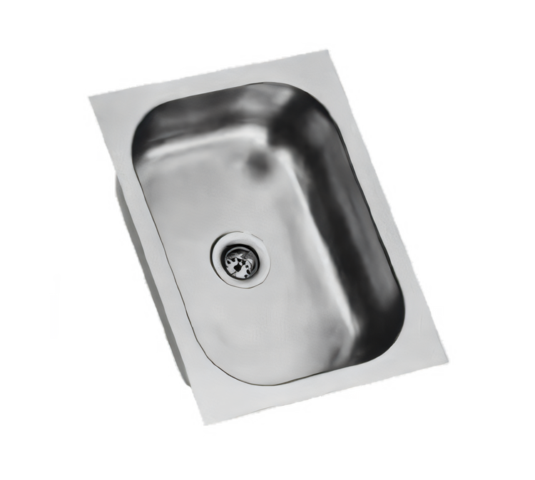 Product image #1 for Eagle Group Seamless Weld-In One-Compartment Sink, 10 x 14 x 5 Inch Bowl, 304 Stainless Steel