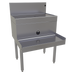 Thumbnail image #1 for Glastender DBSA-24 Underbar Stainless Steel Blender Station with Drainboard Top, 24 Inch x 24 Inch