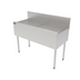 Thumbnail image #1 for Perlick Top Shelf TS42DB 42-Inch Freestanding Underbar Stainless Steel Drainboard with Backsplash