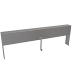 Thumbnail image #1 for Glastender, Inc. SSRC-42 42-Inch Single Speed Rail Locking Cover, Stainless Steel