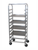 Thumbnail image #1 for Channel Manufacturing SRS-11 Slanted Aluminum Display Rack, 11-Tray Capacity