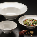 Thumbnail image #1 for American Metalcraft Endurance MEL5 57 oz Round White Melamine Bowl, 8-1/2 in Diameter Case of 36