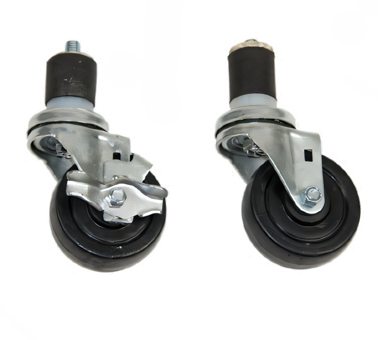 Product image #1 for Klinger's Trading EXP-Z SET Shelf Casters & Leveling Feet