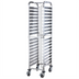 Thumbnail image #1 for Winco SRK-36 Mobile End-Load 36-Tier Stainless Steel Steam Table/Food Pan Rack