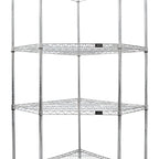 Thumbnail image #1 for Quantum WR54-2442CRNC 42-Inch W x 24-Inch D Chrome-Plated Wire Shelving Starter Kit