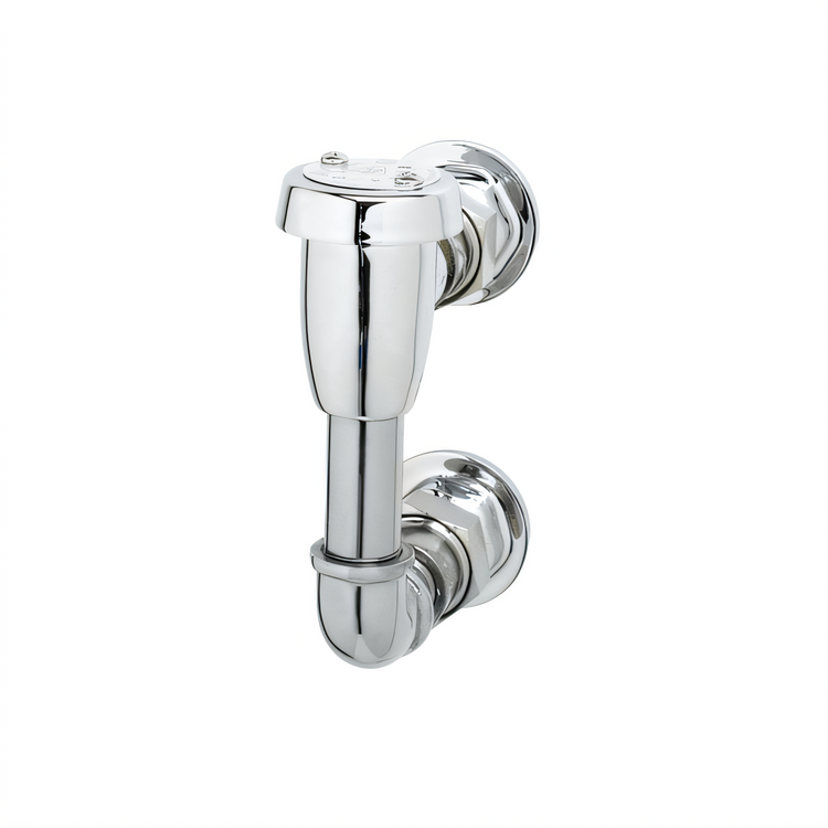 Product image #1 for T&S Brass 1/2-Inch NPT Atmospheric Vacuum Breaker Assembly with Union Couplings, Polished Chrome