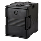 Thumbnail image #2 for Cambro Ultra Pan Carriers® UPC400110 Front-Loading Insulated Food Pan Carrier, 60-Quart, Polyethylene, Black