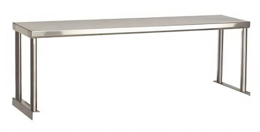 Product image #1 for BevLes 12-Inch Wide Overshelf for 2-Well Steam Tables