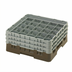 Thumbnail image #2 for Cambro Camrack Full Size 25-Compartment Glass Rack with 3 Extenders