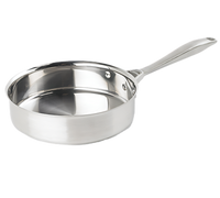 Vollrath Intrigue 3-Quart 10-Inch Stainless Steel Sauté Pan, Induction Ready